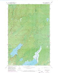 Babbitt SE Minnesota Historical topographic map, 1:24000 scale, 7.5 X 7.5 Minute, Year 1952
