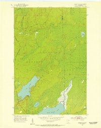 Babbitt SE Minnesota Historical topographic map, 1:24000 scale, 7.5 X 7.5 Minute, Year 1952