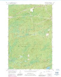 Babbitt SW Minnesota Historical topographic map, 1:24000 scale, 7.5 X 7.5 Minute, Year 1951
