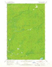 Babbitt SW Minnesota Historical topographic map, 1:24000 scale, 7.5 X 7.5 Minute, Year 1951