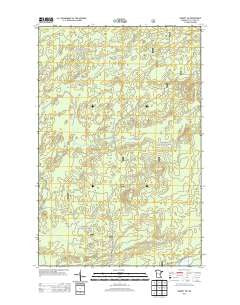Babbitt SW Minnesota Historical topographic map, 1:24000 scale, 7.5 X 7.5 Minute, Year 2013