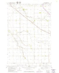 Baker Minnesota Historical topographic map, 1:24000 scale, 7.5 X 7.5 Minute, Year 1964