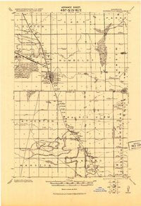 Barnesville Minnesota Historical topographic map, 1:62500 scale, 15 X 15 Minute, Year 1919