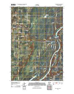Bass Creek Minnesota Historical topographic map, 1:24000 scale, 7.5 X 7.5 Minute, Year 2010