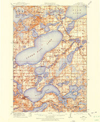 Battle Lake Minnesota Historical topographic map, 1:62500 scale, 15 X 15 Minute, Year 1912