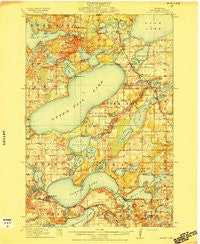 Battle Lake Minnesota Historical topographic map, 1:62500 scale, 15 X 15 Minute, Year 1914