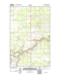 Baudette SE Minnesota Historical topographic map, 1:24000 scale, 7.5 X 7.5 Minute, Year 2013
