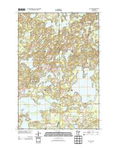 Bay Lake Minnesota Historical topographic map, 1:24000 scale, 7.5 X 7.5 Minute, Year 2013
