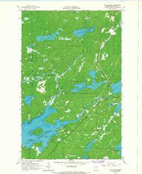 Bear Island Minnesota Historical topographic map, 1:24000 scale, 7.5 X 7.5 Minute, Year 1965