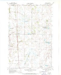 Bejou Minnesota Historical topographic map, 1:24000 scale, 7.5 X 7.5 Minute, Year 1969