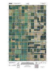 Beltrami SW Minnesota Historical topographic map, 1:24000 scale, 7.5 X 7.5 Minute, Year 2010