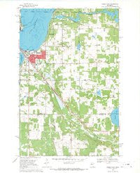 Bemidji East Minnesota Historical topographic map, 1:24000 scale, 7.5 X 7.5 Minute, Year 1968