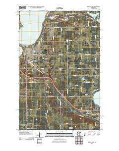 Bemidji East Minnesota Historical topographic map, 1:24000 scale, 7.5 X 7.5 Minute, Year 2010