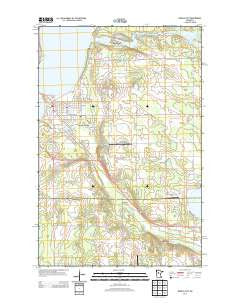 Bemidji East Minnesota Historical topographic map, 1:24000 scale, 7.5 X 7.5 Minute, Year 2013