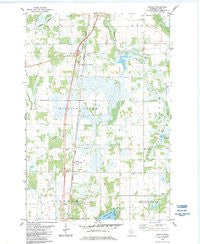 Beroun Minnesota Historical topographic map, 1:24000 scale, 7.5 X 7.5 Minute, Year 1983