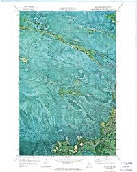 Big Falls SE Minnesota Historical topographic map, 1:24000 scale, 7.5 X 7.5 Minute, Year 1970