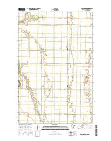 Big Woods NE Minnesota Current topographic map, 1:24000 scale, 7.5 X 7.5 Minute, Year 2016