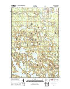 Bigfork Minnesota Historical topographic map, 1:24000 scale, 7.5 X 7.5 Minute, Year 2013