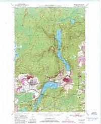Biwabik Minnesota Historical topographic map, 1:24000 scale, 7.5 X 7.5 Minute, Year 1950