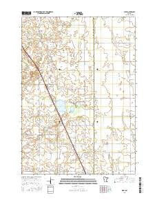 Bixby Minnesota Current topographic map, 1:24000 scale, 7.5 X 7.5 Minute, Year 2016