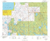 Blackduck Minnesota Historical topographic map, 1:100000 scale, 30 X 60 Minute, Year 1976