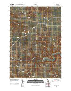 Bratsberg Minnesota Historical topographic map, 1:24000 scale, 7.5 X 7.5 Minute, Year 2010