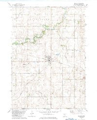 Bricelyn Minnesota Historical topographic map, 1:24000 scale, 7.5 X 7.5 Minute, Year 1982