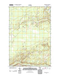 Brookston NW Minnesota Historical topographic map, 1:24000 scale, 7.5 X 7.5 Minute, Year 2013