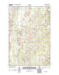 Browerville Minnesota Historical topographic map, 1:24000 scale, 7.5 X 7.5 Minute, Year 2013