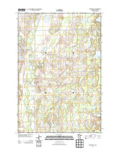 Browerville Minnesota Historical topographic map, 1:24000 scale, 7.5 X 7.5 Minute, Year 2013