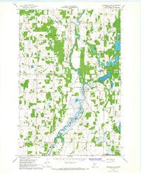 Browerville NE Minnesota Historical topographic map, 1:24000 scale, 7.5 X 7.5 Minute, Year 1966