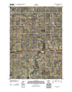 Brownsdale Minnesota Historical topographic map, 1:24000 scale, 7.5 X 7.5 Minute, Year 2010