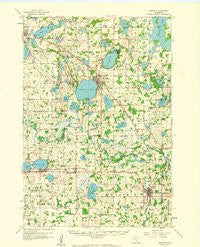 Buffalo Minnesota Historical topographic map, 1:62500 scale, 15 X 15 Minute, Year 1958