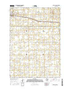 Buffalo Lake Minnesota Current topographic map, 1:24000 scale, 7.5 X 7.5 Minute, Year 2016