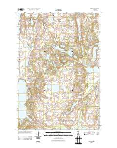 Burtrum Minnesota Historical topographic map, 1:24000 scale, 7.5 X 7.5 Minute, Year 2013