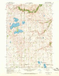 Canby NW Minnesota Historical topographic map, 1:24000 scale, 7.5 X 7.5 Minute, Year 1967