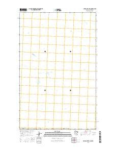 Caribou NE OE N Minnesota Current topographic map, 1:24000 scale, 7.5 X 7.5 Minute, Year 2016