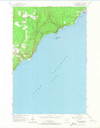 Castle Danger Minnesota Historical topographic map, 1:24000 scale, 7.5 X 7.5 Minute, Year 1957