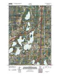 Centerville Minnesota Historical topographic map, 1:24000 scale, 7.5 X 7.5 Minute, Year 2010