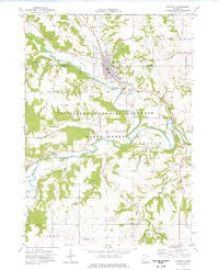 Chatfield Minnesota Historical topographic map, 1:24000 scale, 7.5 X 7.5 Minute, Year 1974
