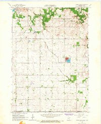Cherry Grove Minnesota Historical topographic map, 1:24000 scale, 7.5 X 7.5 Minute, Year 1965