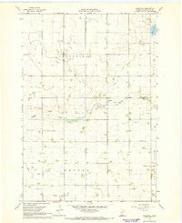 Churchill Minnesota Historical topographic map, 1:24000 scale, 7.5 X 7.5 Minute, Year 1967