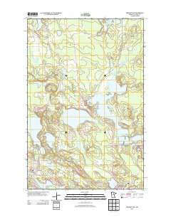 Cohasset East Minnesota Historical topographic map, 1:24000 scale, 7.5 X 7.5 Minute, Year 2013