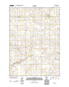 Comfrey Minnesota Historical topographic map, 1:24000 scale, 7.5 X 7.5 Minute, Year 2013