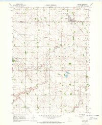 Comfrey Minnesota Historical topographic map, 1:24000 scale, 7.5 X 7.5 Minute, Year 1967