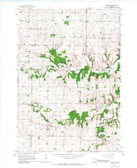 Concord Minnesota Historical topographic map, 1:24000 scale, 7.5 X 7.5 Minute, Year 1965