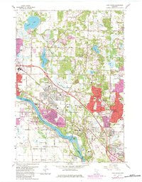 Coon Rapids Minnesota Historical topographic map, 1:24000 scale, 7.5 X 7.5 Minute, Year 1967