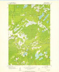 Cotton Minnesota Historical topographic map, 1:24000 scale, 7.5 X 7.5 Minute, Year 1956