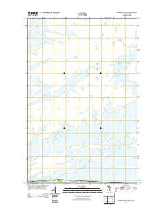Cranberry Bay OE N Minnesota Historical topographic map, 1:24000 scale, 7.5 X 7.5 Minute, Year 2013