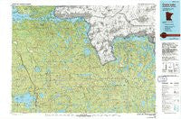 Crane Lake Minnesota Historical topographic map, 1:100000 scale, 30 X 60 Minute, Year 1978